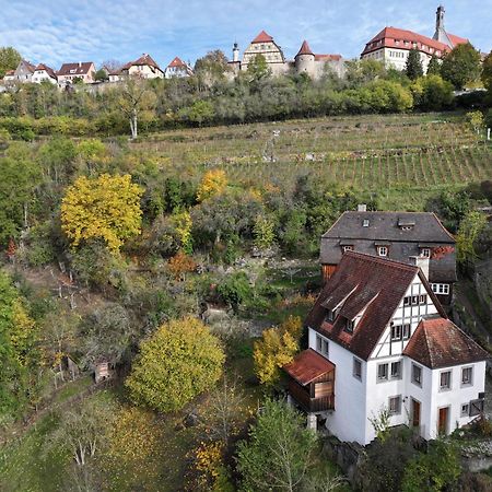 Ferienhaus Kobolzeller Schloesschen A.D.Weinsteige Rothenburg ob der Tauber Kültér fotó