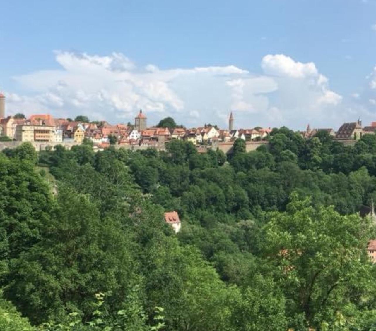 Ferienhaus Kobolzeller Schloesschen A.D.Weinsteige Rothenburg ob der Tauber Kültér fotó