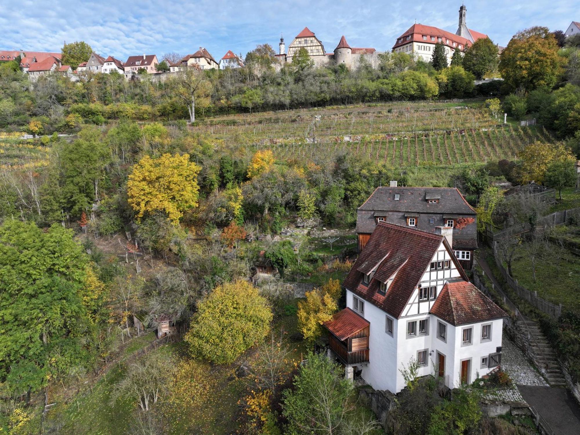 Ferienhaus Kobolzeller Schloesschen A.D.Weinsteige Rothenburg ob der Tauber Kültér fotó